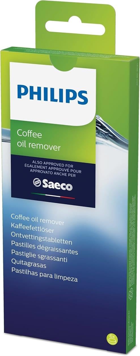 Philips Domestic Appliances CA6704/10 Kaffeefettlöse-Tabletten für Kaffeevollautomaten, Weiß, Einheitsgröße